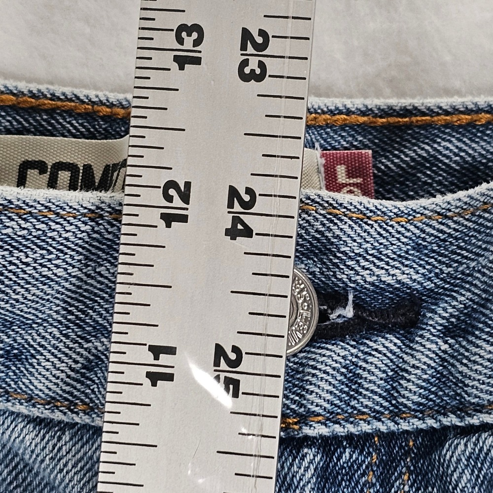Levis 560 Comfort Fit Jeans Mens 36x32 Blue Denim Tapered Leg Medium Wash - Picture 6 of 10